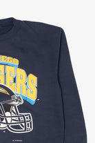 Vintage Navy Blue San Diego Chargers Sweatshirt (1990s)