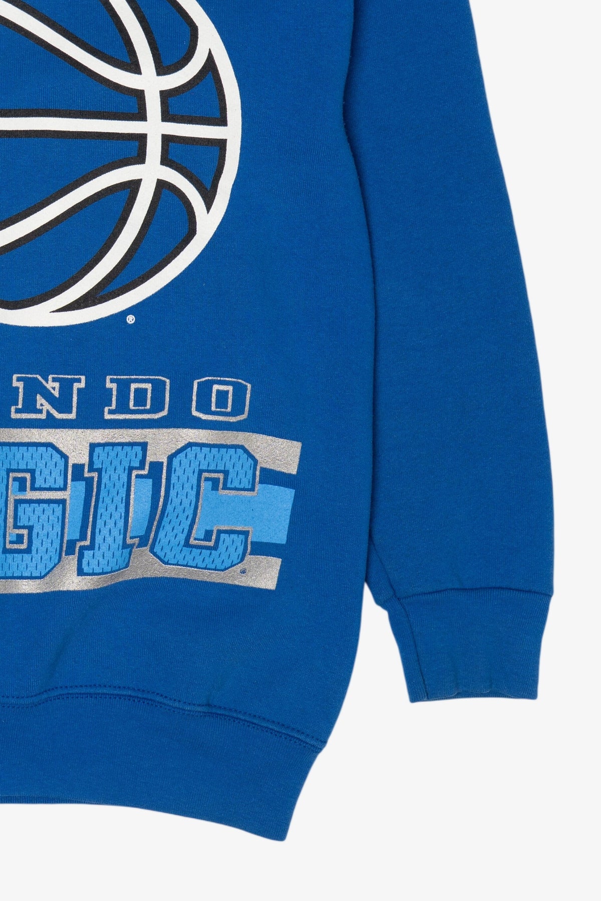 Vintage Blue Orlando Magic Basketball NBA Sweatshirt (1980s)