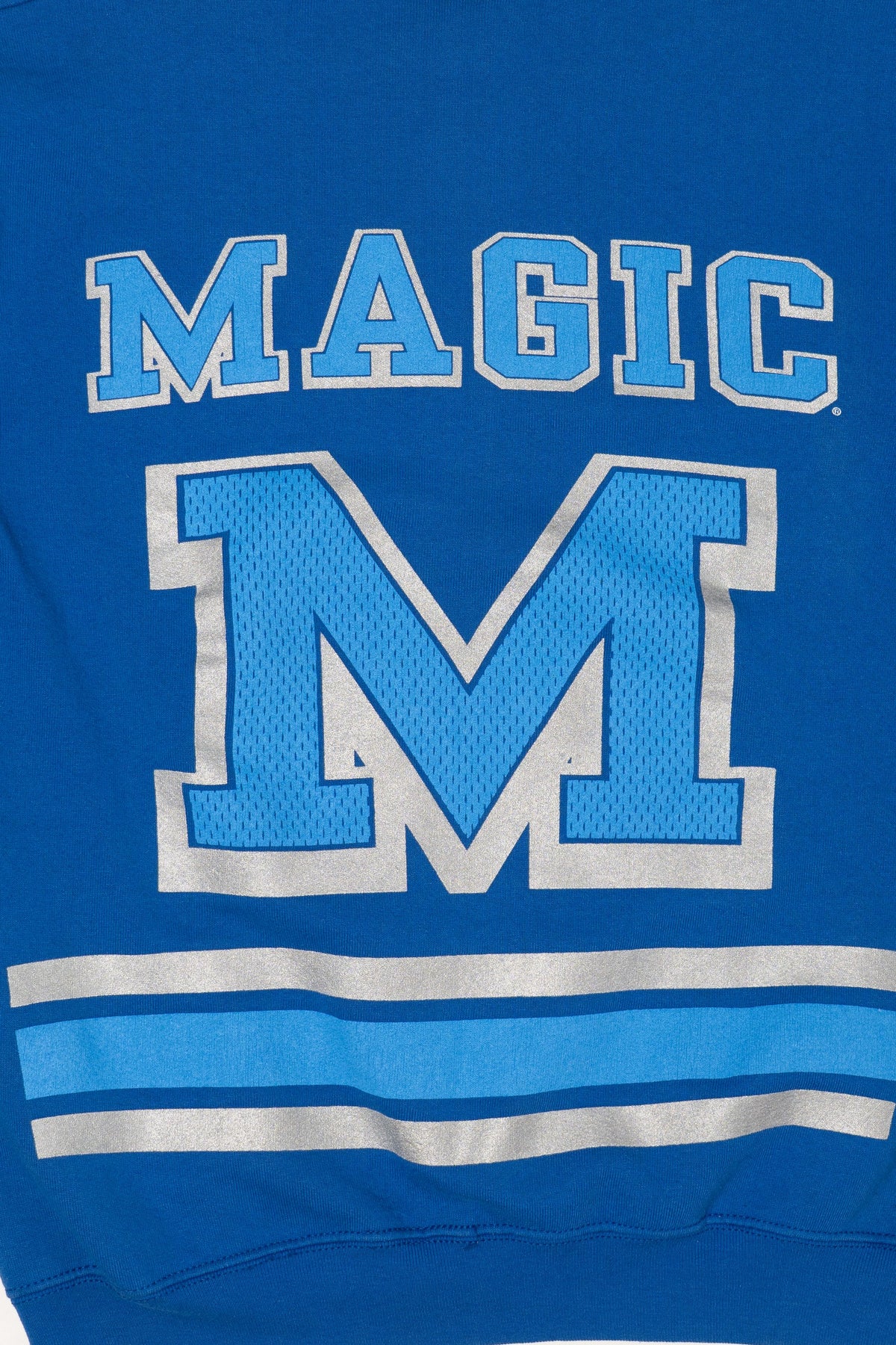 Vintage Blue Orlando Magic Basketball NBA Sweatshirt (1980s)