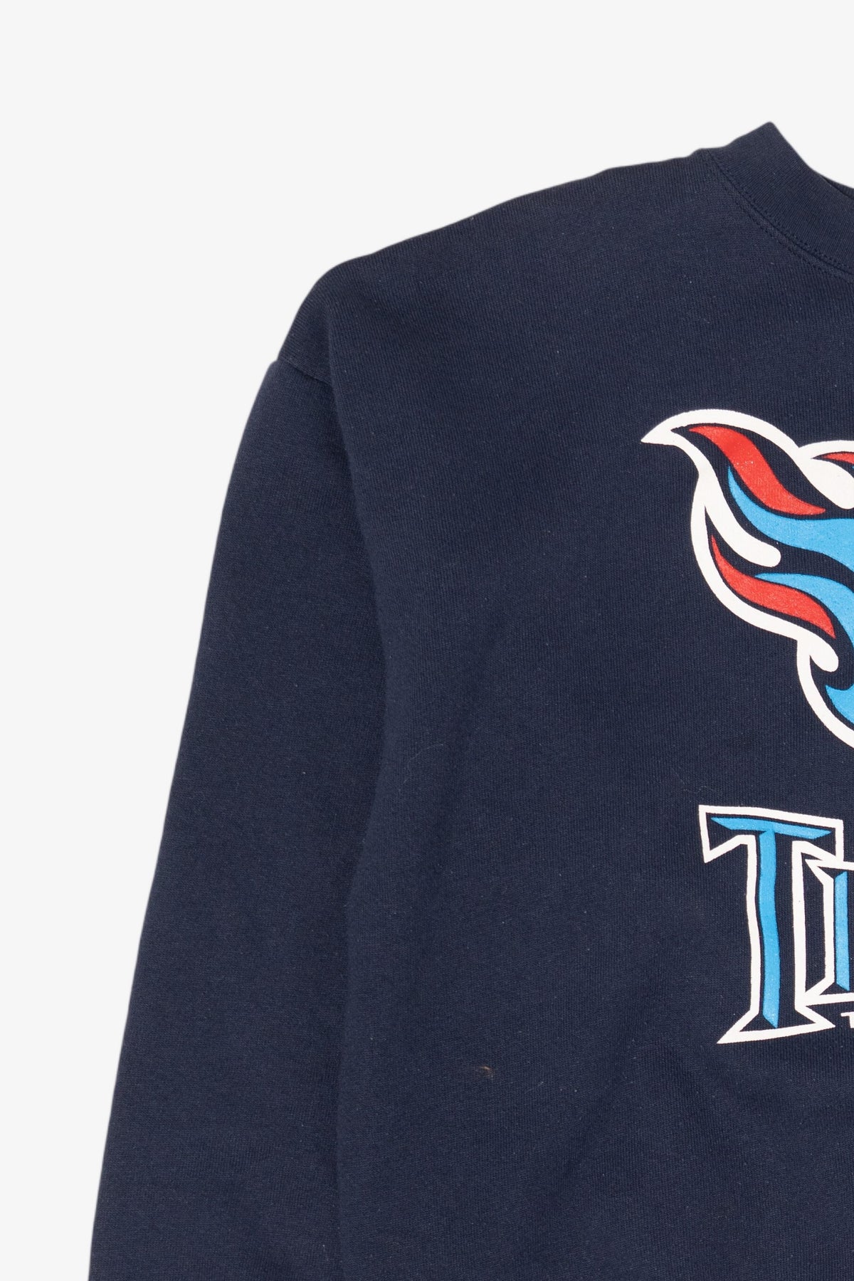 Vintage Navy Blue Tennessee Titans Sweatshirt (1990s)