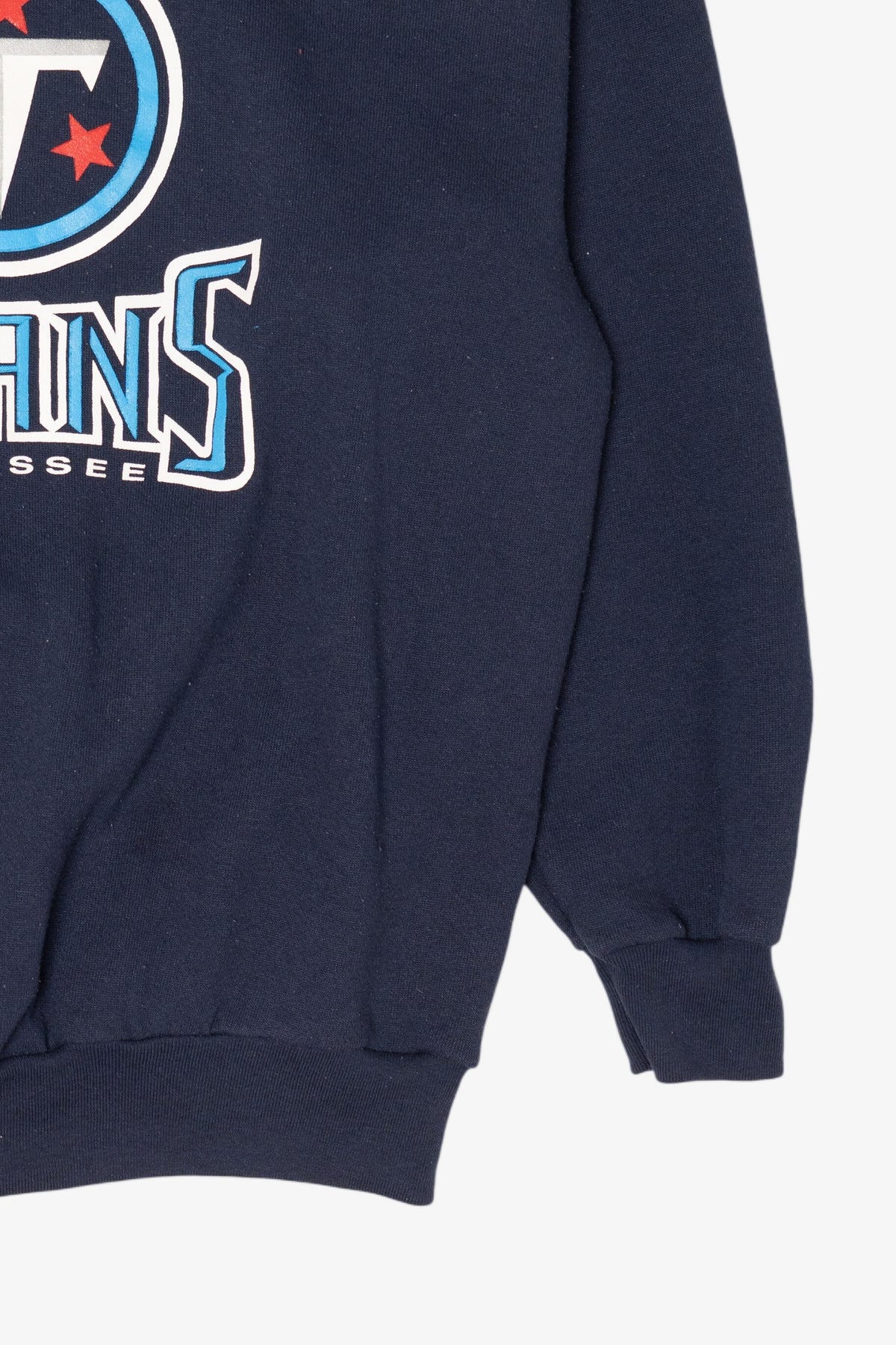 Vintage Navy Blue Tennessee Titans Sweatshirt (1990s)