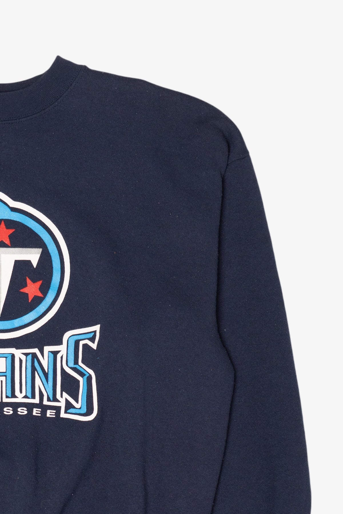 Vintage Navy Blue Tennessee Titans Sweatshirt (1990s)