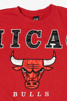Red Chicago Bulls Spell Out Sweatshirt (2010s)