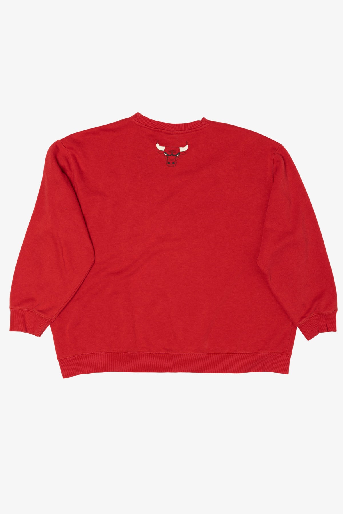 Red Chicago Bulls Spell Out Sweatshirt (2010s)