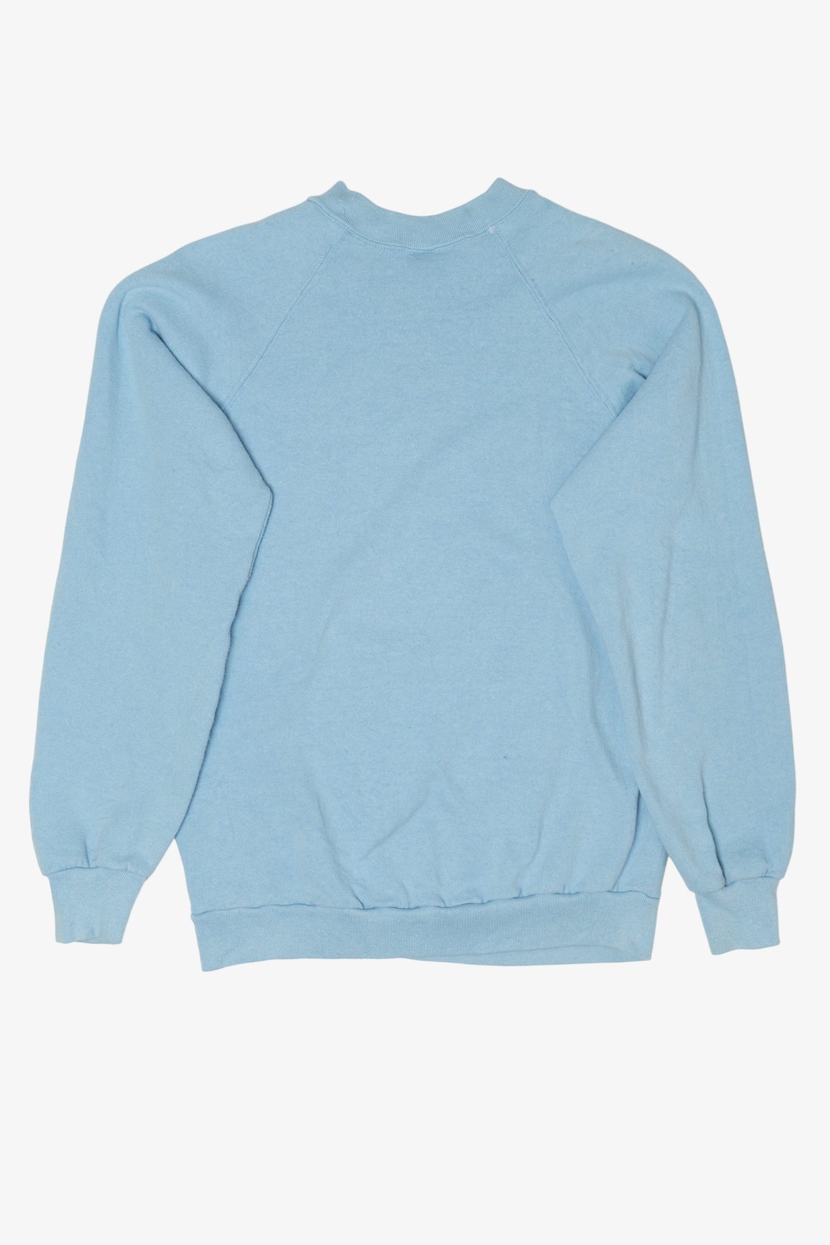 Vintage Light Blue Houston Oilers NFL Raglan Sweatshirt (1980s)