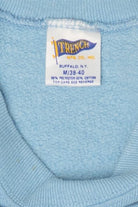 Vintage Light Blue Houston Oilers NFL Raglan Sweatshirt (1980s)