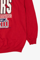 Vintage Red San Francisco 49ers 1988 NFC Champions Super Bowl Raglan Sweatshirt (1980s)