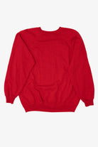 Vintage Red San Francisco 49ers 1988 NFC Champions Super Bowl Raglan Sweatshirt (1980s)