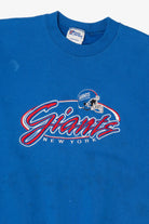 Vintage Distressed Blue NFL New York Giants Sweatshirt (1990s)