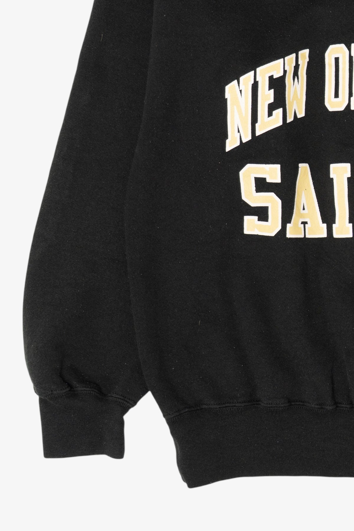 Vintage Black New Orleans Saints NFL Sweatshirt (1990s)