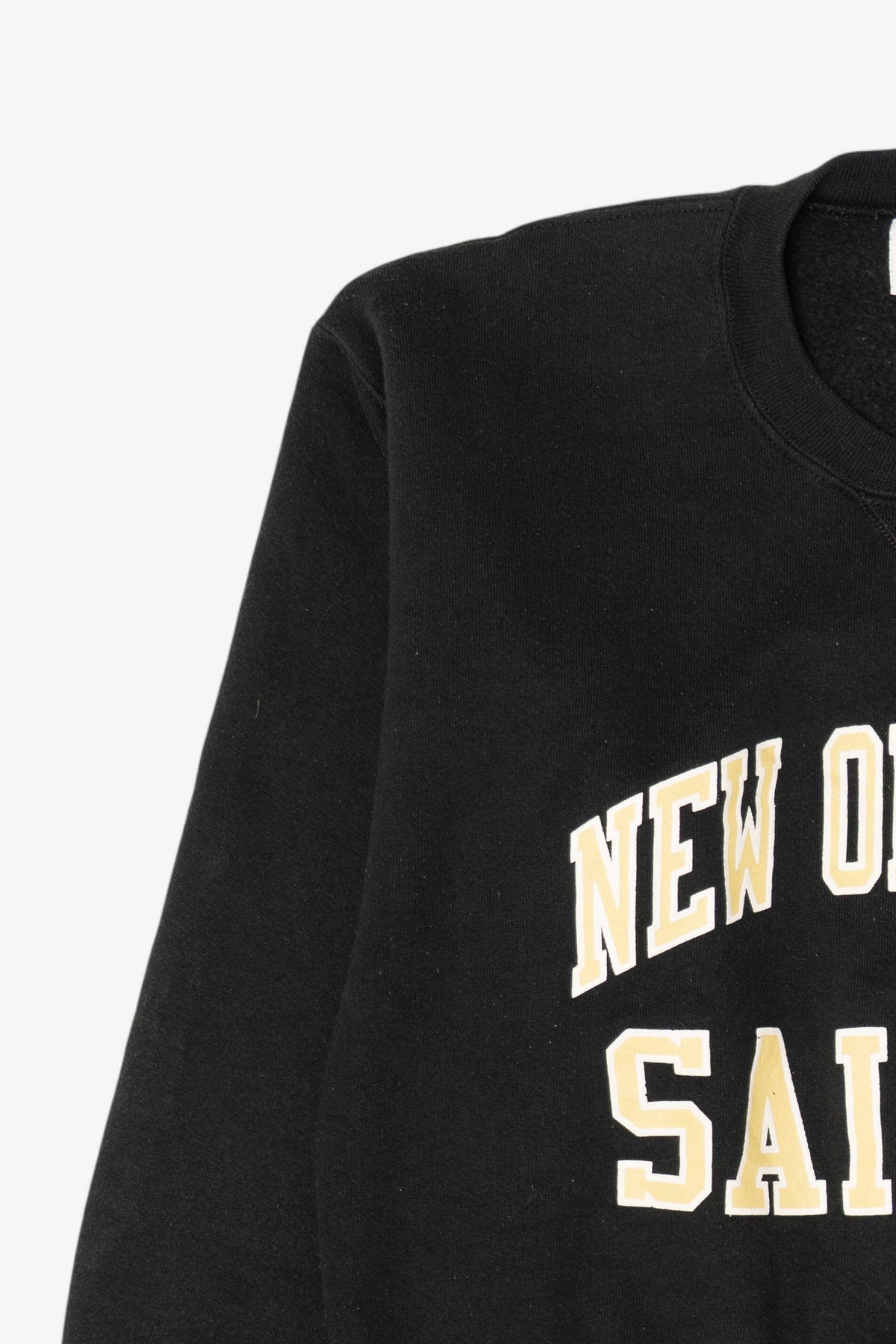 Vintage Black New Orleans Saints NFL Sweatshirt (1990s)