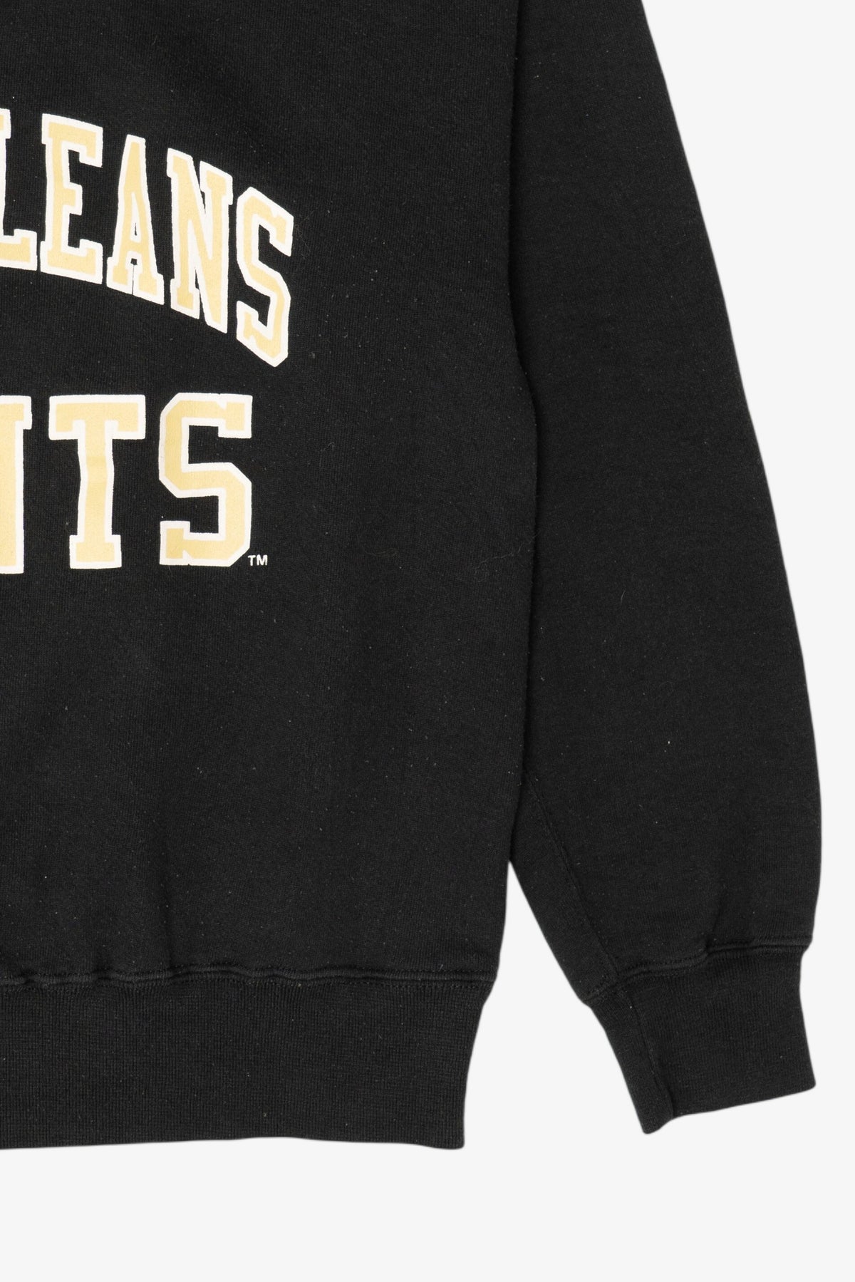 Vintage Black New Orleans Saints NFL Sweatshirt (1990s)