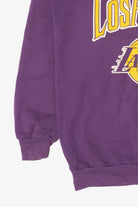 Vintage Purple Los Angeles Lakers Raglan Sweatshirt (1990s)