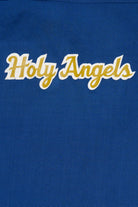 Vintage Champion "Holy Angels" 3/4 Sleeve Football Jersey Sweatshirt (1980s)