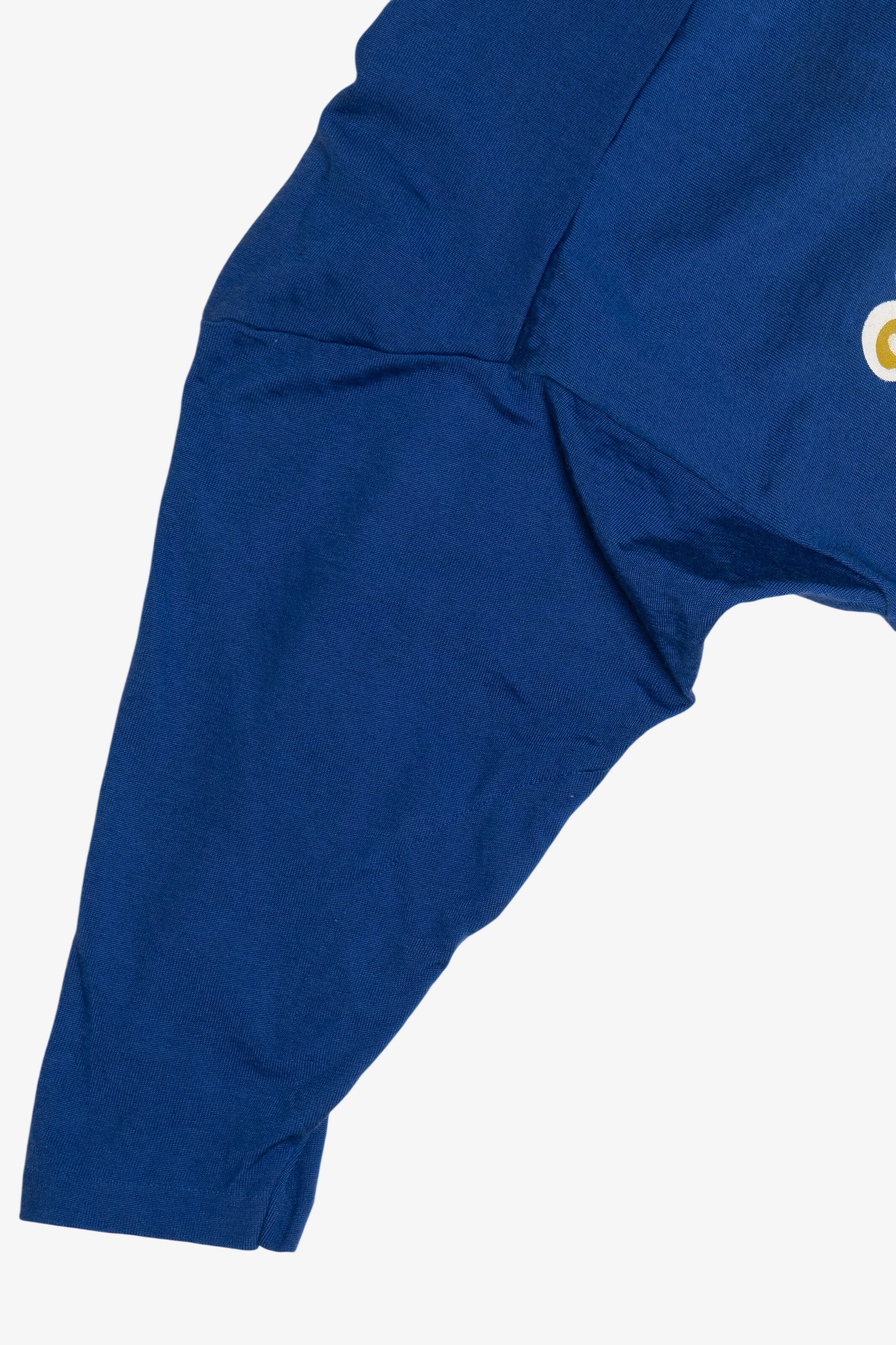 Vintage Champion "Holy Angels" 3/4 Sleeve Football Jersey Sweatshirt (1980s)