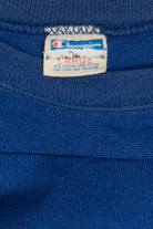 Vintage Champion "Holy Angels" 3/4 Sleeve Football Jersey Sweatshirt (1980s)