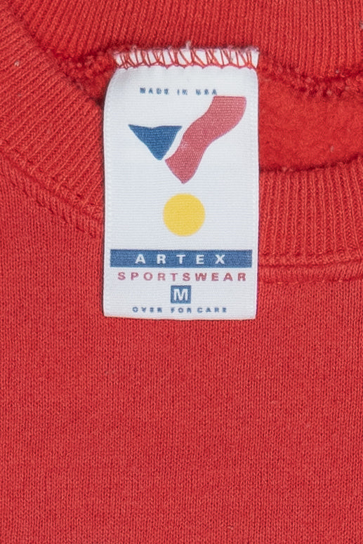 Vintage "Kansas City Chiefs" Football NFL Artex Sweatshirt (1990s)