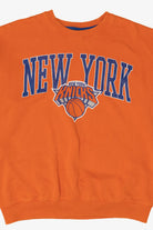 Orange Ultra Game NBA New York Knicks Sweatshirt (2010s)