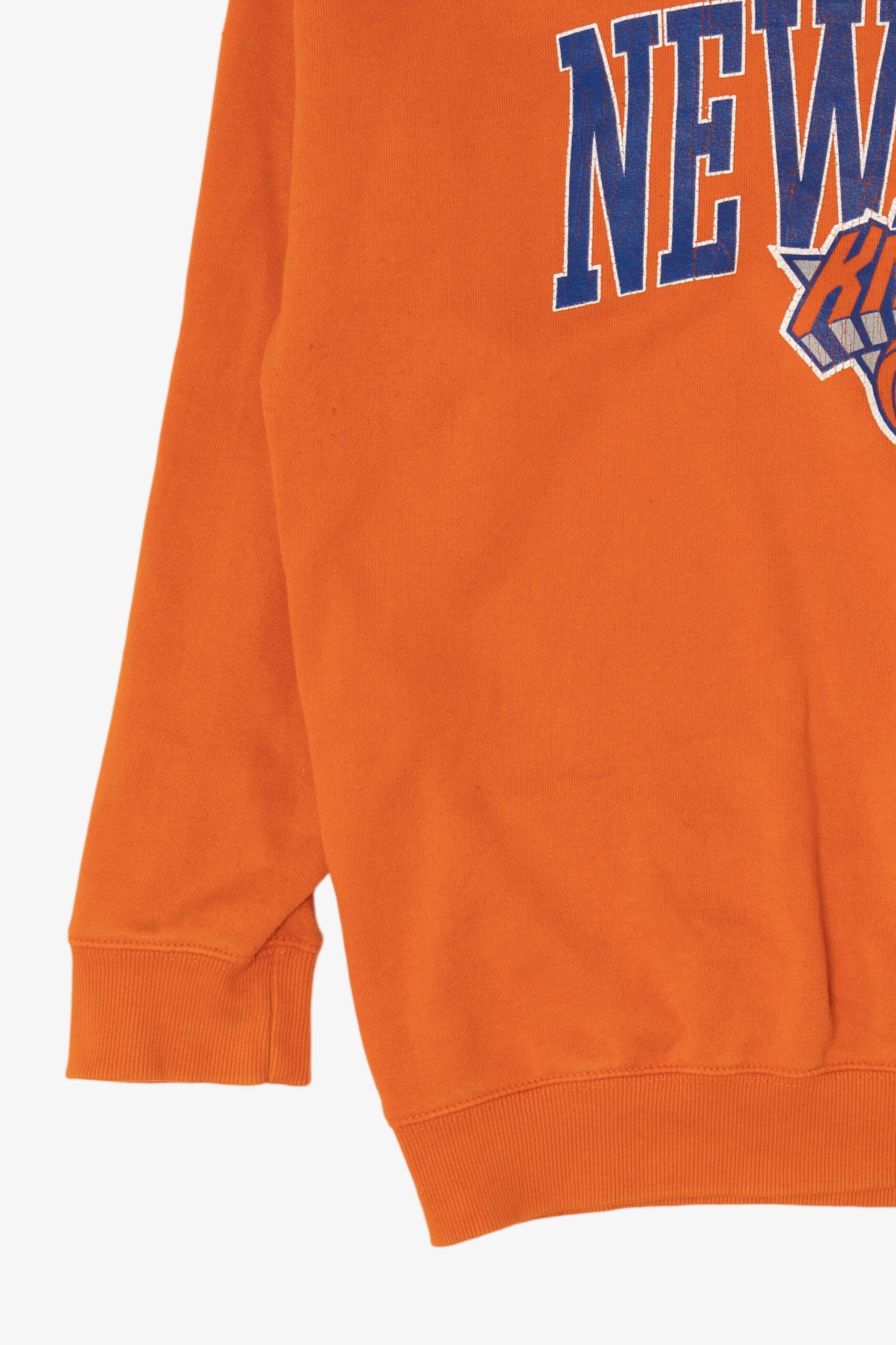 Orange Ultra Game NBA New York Knicks Sweatshirt (2010s)
