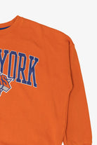 Orange Ultra Game NBA New York Knicks Sweatshirt (2010s)