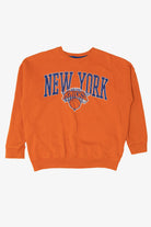 Orange Ultra Game NBA New York Knicks Sweatshirt (2010s)