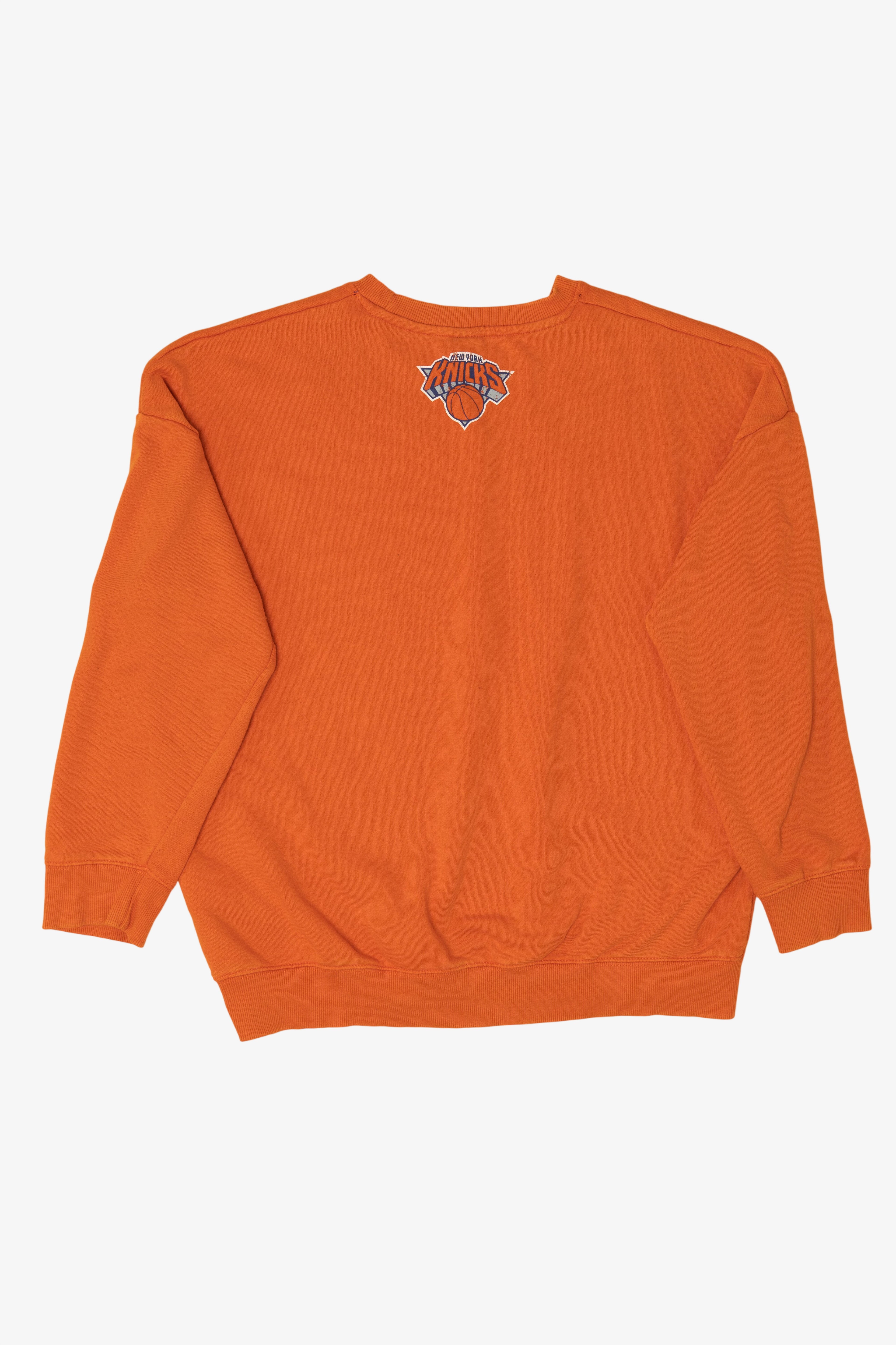 Orange Ultra Game NBA New York Knicks Sweatshirt (2010s)