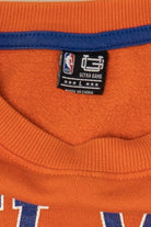 Orange Ultra Game NBA New York Knicks Sweatshirt (2010s)