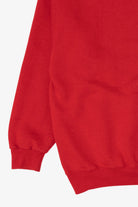 Vintage Red Embroidered Youngsville Eagles Sweatshirt (1990s)