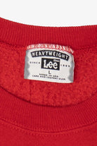 Vintage Red Embroidered Youngsville Eagles Sweatshirt (1990s)
