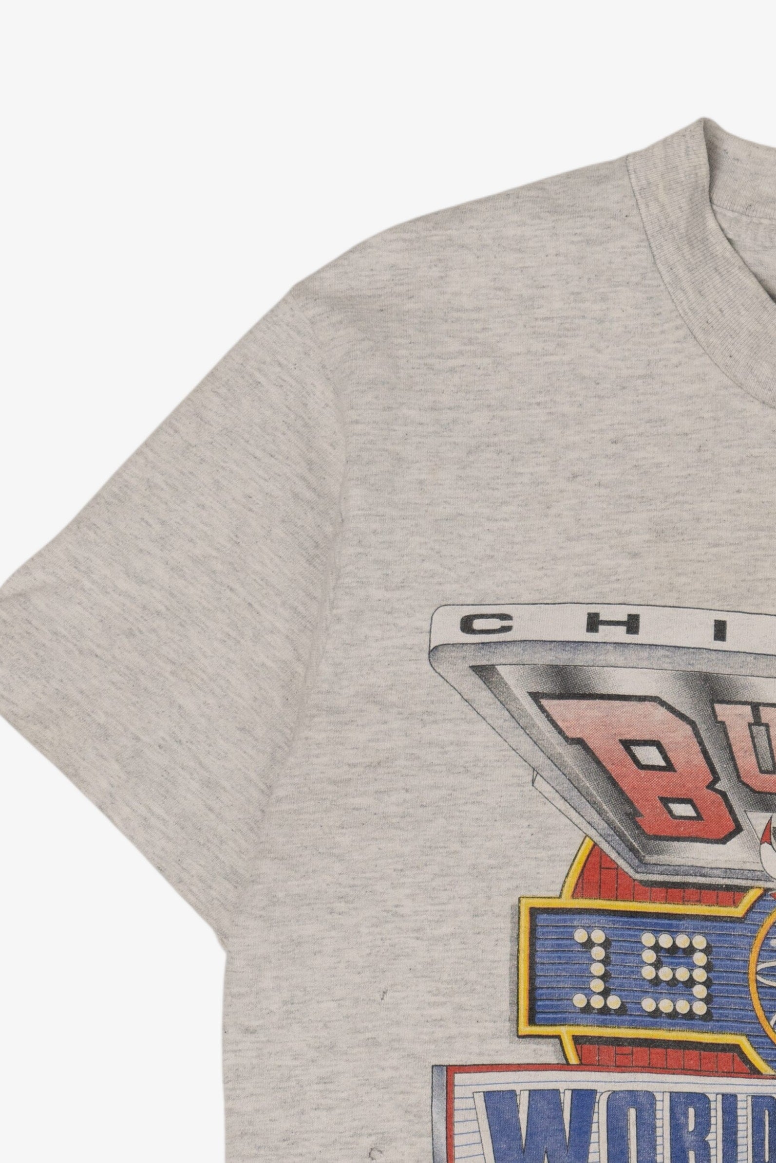 Vintage Chicago Bulls 1991 World Champs Basketball T-Shirt (1990s)