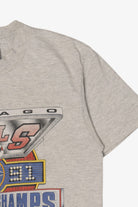 Vintage Chicago Bulls 1991 World Champs Basketball T-Shirt (1990s)