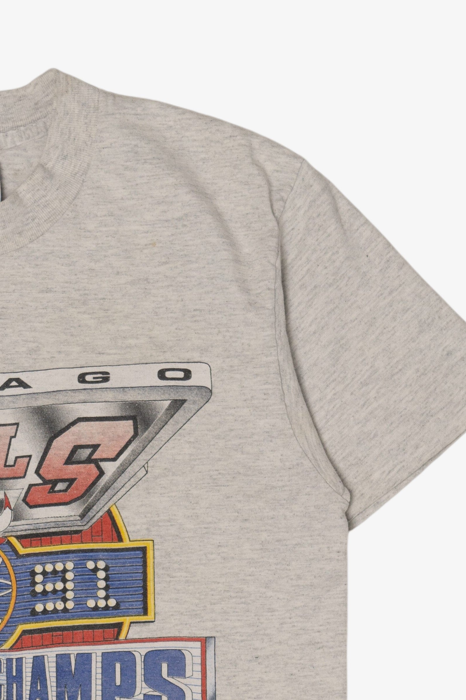 Vintage Chicago Bulls 1991 World Champs Basketball T-Shirt (1990s)