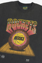 Vintage Distressed NBA Houston Rockets Single Stitch T-Shirt (1990s)