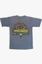 Vintage Distressed "Gotcha" Surf Logo Sun Faded T-Shirt (1990s)