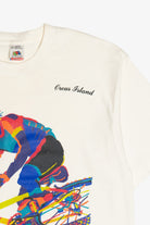 Vintage "Orcas Island" Biking Graphic Single Stitch T-Shirt (1990s)