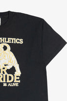 Vintage "Tiger Pride Is Alive" "Peru Athletics" Single Stitch T-Shirt (1990s)