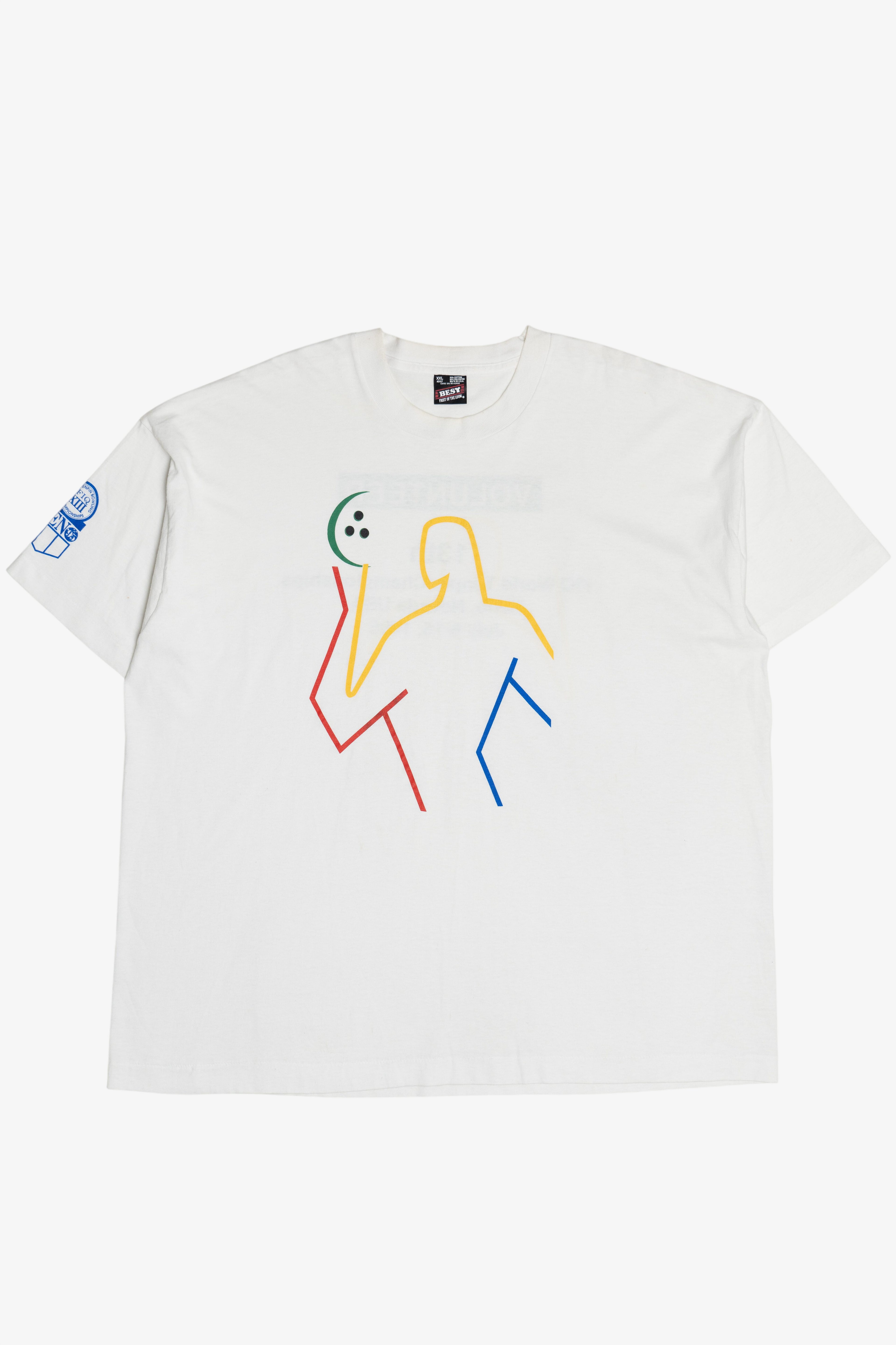 Vintage 1995 World Tenpin Bowling Championships Sports T-Shirt (1990s)