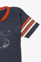 Vintage Kids Sized Russell Athletic YMCA Football Shirt (1970s)