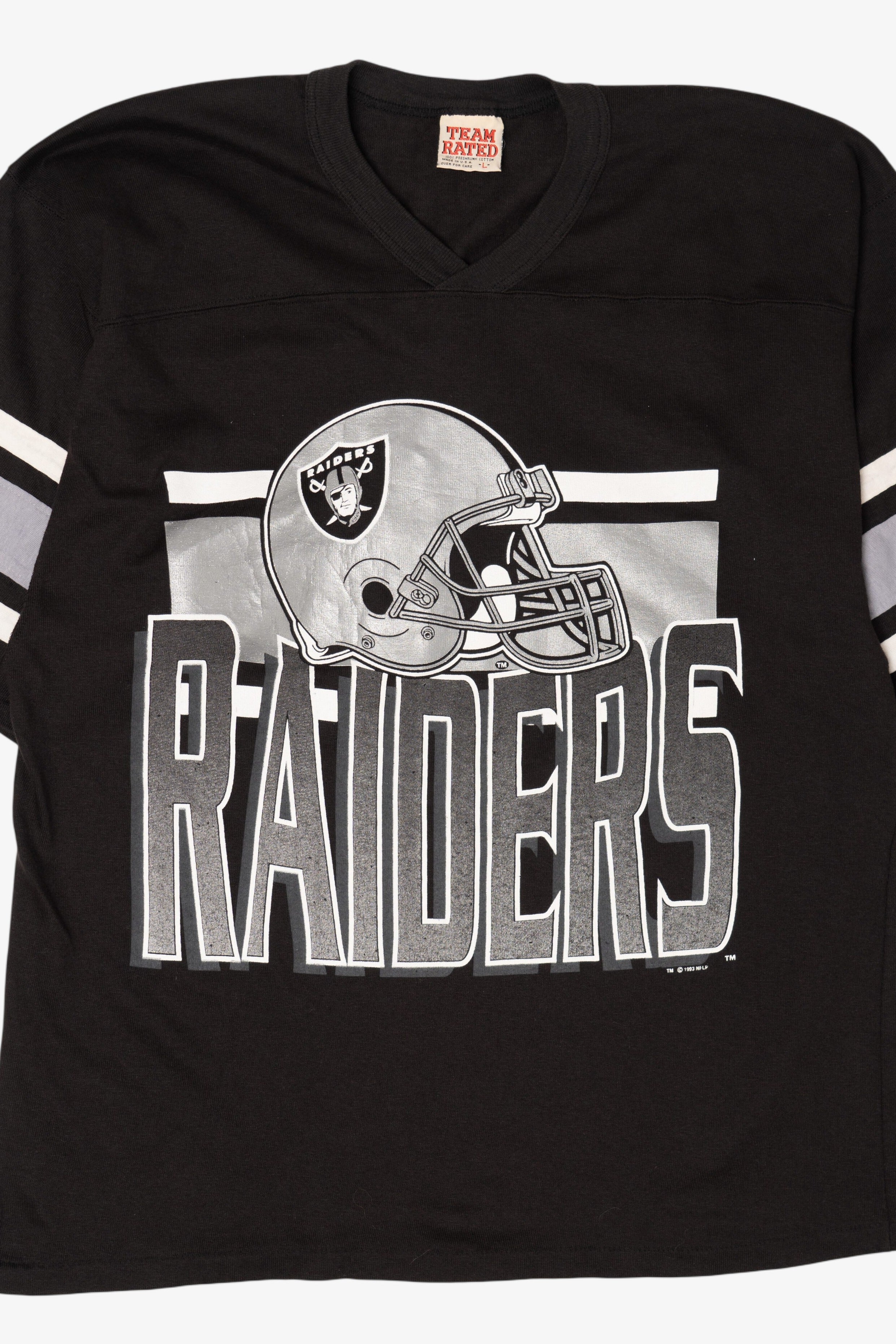 Vintage NFL Las Vegas Raiders T-Shirt (1990s)