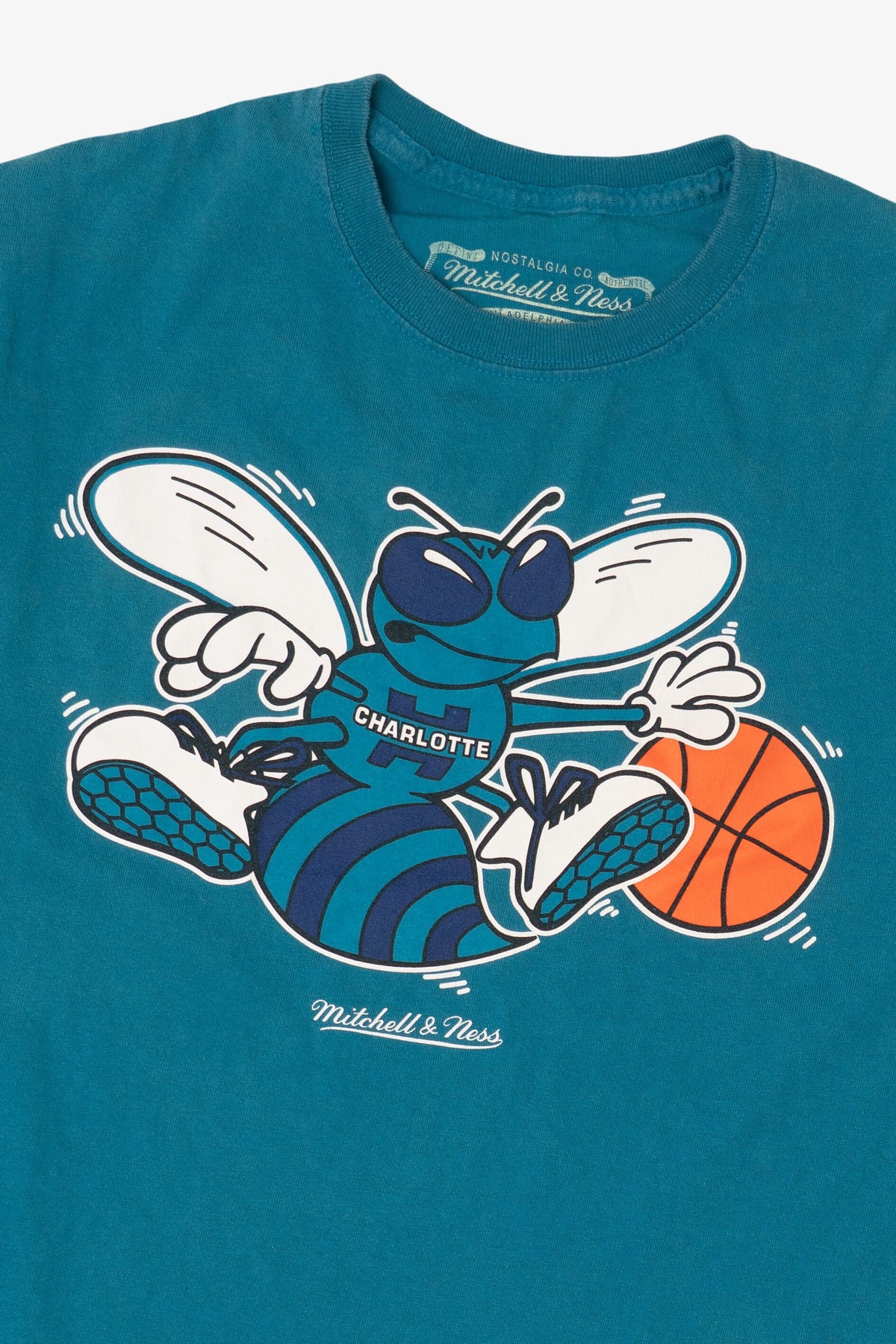 Teal Charlotte Hornets MLB T-Shirt (2010s)