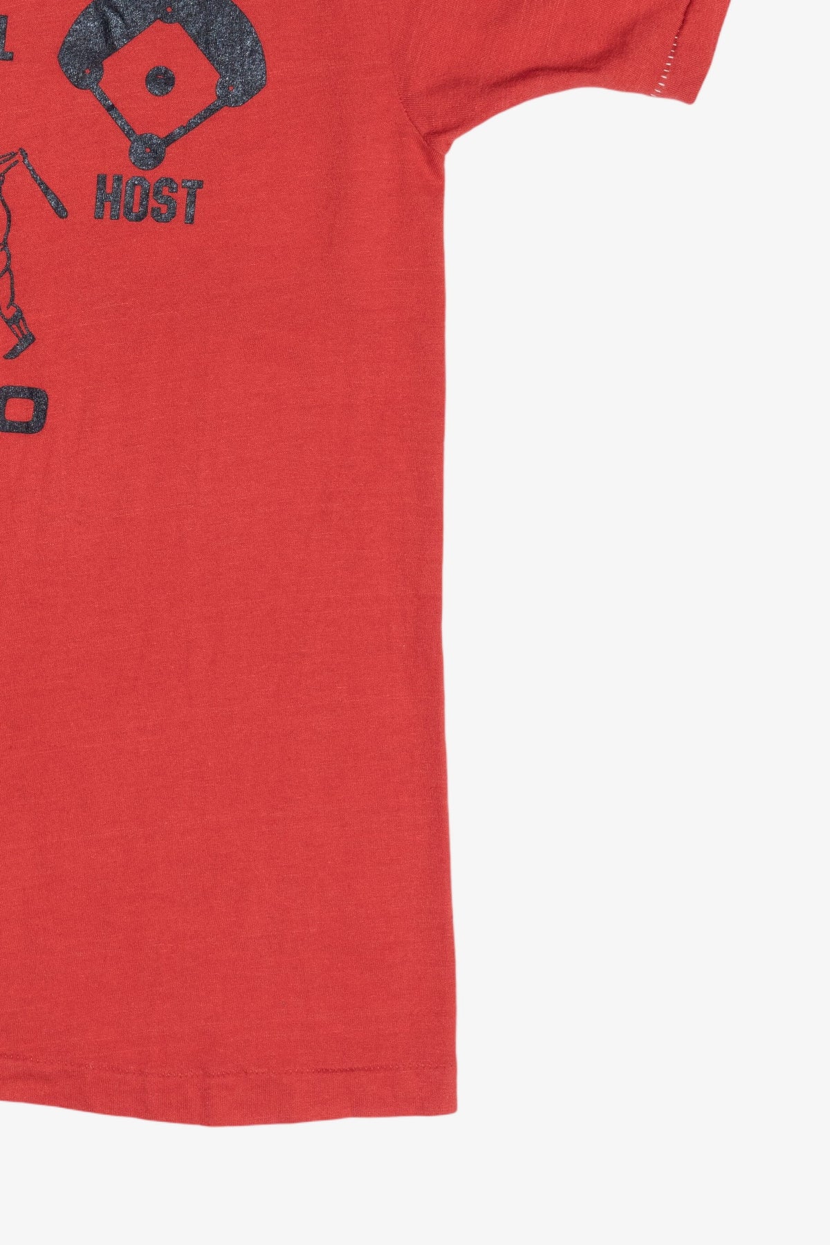 Vintage "Firemans Annual Softball Tournament" Screen Stars T-Shirt (1980s)