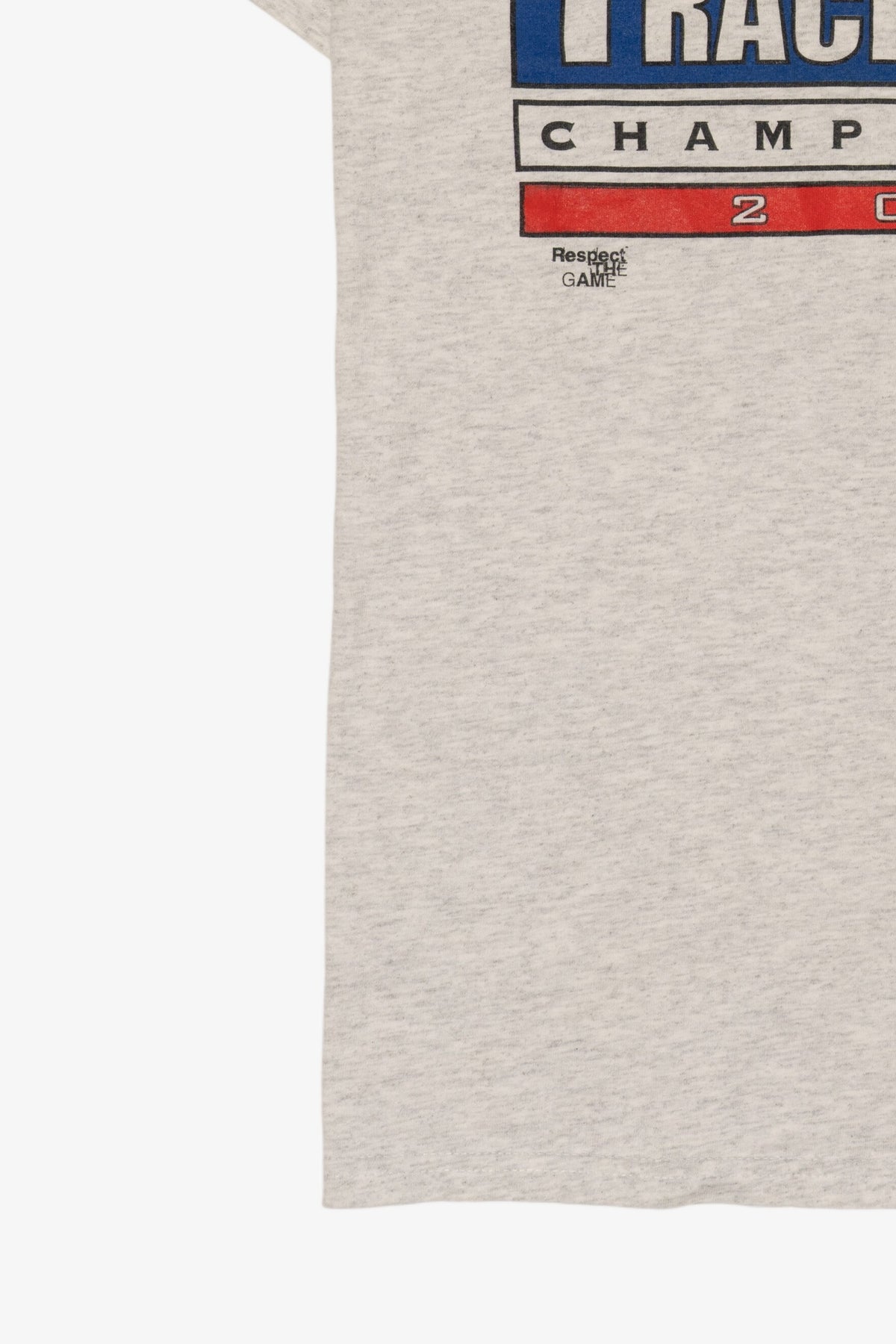 Vintage Light Gray District Track & Field Championships 2005 T-Shirt (2000s)