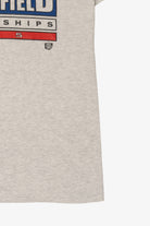 Vintage Light Gray District Track & Field Championships 2005 T-Shirt (2000s)