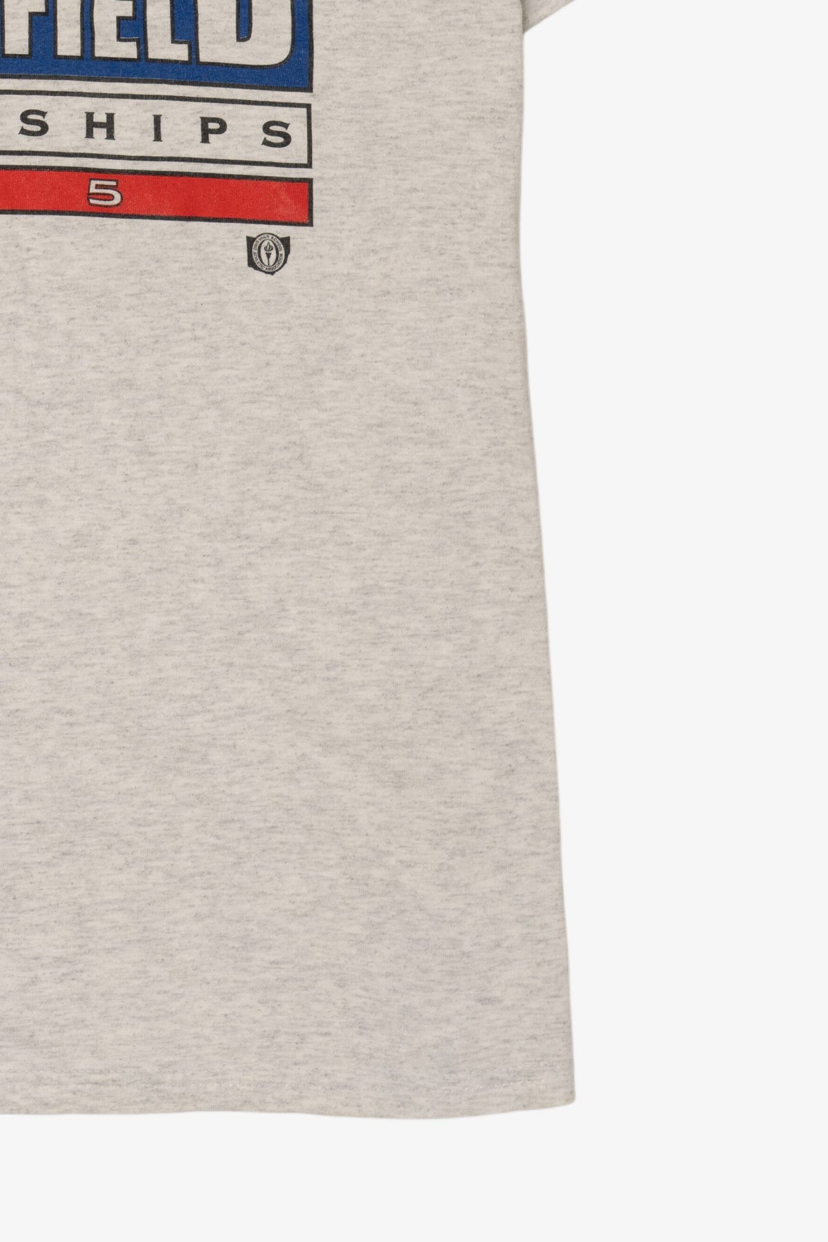 Vintage Light Gray District Track & Field Championships 2005 T-Shirt (2000s)