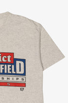 Vintage Light Gray District Track & Field Championships 2005 T-Shirt (2000s)
