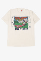 Vintage  Auburn Vs. Alabama "The Ticket" Single Stitch T-Shirt (1980s)