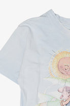 Vintage Light Blue "The Jogger" Illustration Single Stitch T-Shirt (1980s)