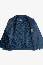 "Cowboys" Dallas Cowboys Quilt Lined Full Snap Black Label Starter Jacket (2000s)