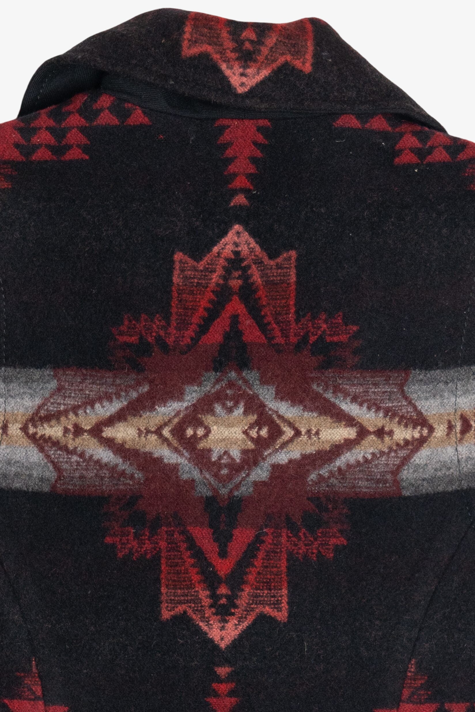 Pendleton Aztec Wool Belted Vest (2010s)