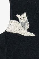 Vintage Cats Wool Sweater Vest (2000s)